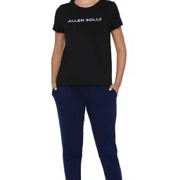 allen solly Women's Regular Fit Mid Rise Pants image 4