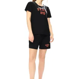 weet Women Night Suit Set of Top & Shorts image 4