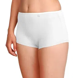 jockey Women's Cotton Boy Leg Panties, Pack Of 4 (Ss04-0105-Multi Colors) (Large, Multi Colour) image 2