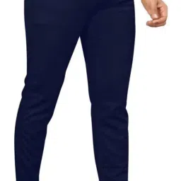 skevion Men's Regular Fit Casual Chino Track Pants, Pack of 2, Stretchable Lycra Blend image 4