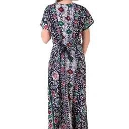 masha Women's Cotton Printed Maxi Night Gown image 3