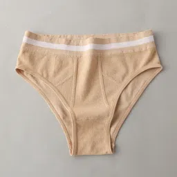 snappsy 5 Pack Soft Women Underpant High Waist Thong Cotton Briefs Ladies Panties L image 2