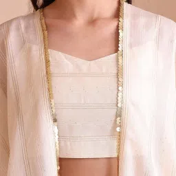 purvaja Women’s Maxi Fit & Flare Viscose Co-Ords image 4