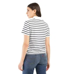 levi's Women's Solid Polo T-Shirt image 1