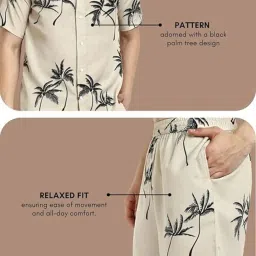 leriya fashion Men Relaxed Fit Rayon Night Wear Set image 4