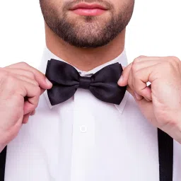 trilece Bow Ties for Men - Men's Solid Pretied Bowties for Formal Wear - Adjustable Bow Tie - Bow ties for Woman image 3