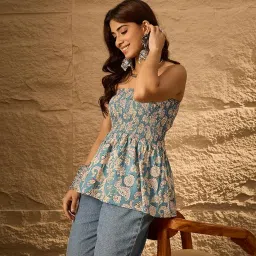 inweave Women Floral Print Tube Top image 1
