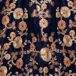 tapi maiya creation Women's Silk Semi-Stitched Lehenga Choli image 2