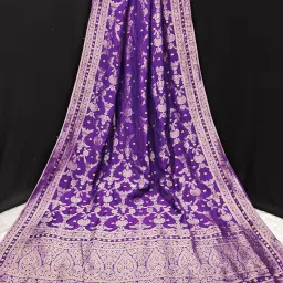 trendmalls Women's Banarasi Silk Ethnic Motiff Design Dupatta image 3