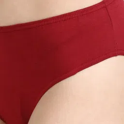 colour and comfort Women's Hipster Panty Inner Elastic | Assorted Colours | Combed Cotton | (Pack of 10) image 4