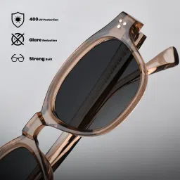 sam & marshall TOREN Sunglasses I 400UV Protection I Round Sunglass I Men & Women image 2