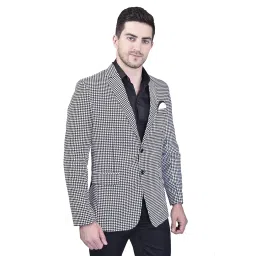 printcultr: merchandise yourself PRINT CULTR Men's Solid Cotton Full Sleeve Blazer for Men - For Festive/Wedding/Party | (PCB6) image 2