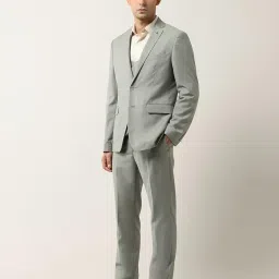 arrow Men's Solid Tailored Fit Suit image 3