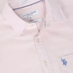 u.s. polo assn. Men's Cotton Regular Fit Shirt image 2