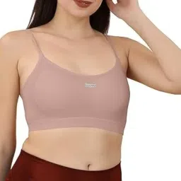 dkoale Women Bra - Girls Bra Cotton Padded Bra Sports Bra (Full Coverage, Removable Padded) (Gym Workout Running Yoga Bra) Free Size (Pack of 3), Size (28-34) image 4