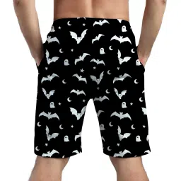 nhjmh Mens Swim Trunks Men Quick Dry Swim Short with Pockets Skull with Middle Fingers Board Beach Shorts image 2