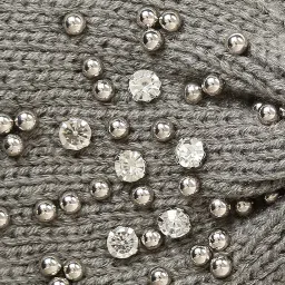 fabseasons Studded Acrylic Woolen Skull Stretch Headband/Ear Warmer/Cap/Hair Accessory for Women & Girls for Winters image 3