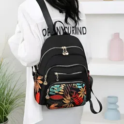 banqlyn Shoulder Bag for Women Stylish Ladies Bags Purse and Backpack Purse,European And American Trend Shopping Trip Backpack Fashion Backpack Girls,Women's Backpacks image 2