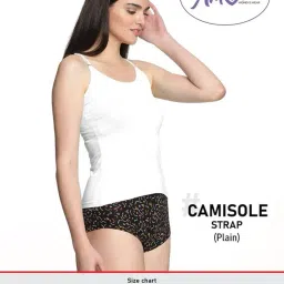 lux Women's Cotton Rich Camisole with Adjustable Strap(Pack of 3)(Color May Vary) image 4