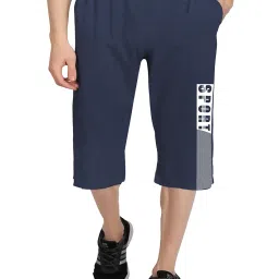 West Gate Clothing Plus Size Mens Three Fourth for Men | Mens Cotton Capri | Men's 3/4 Combo Pack 2 | Sport Print | Men's Capri 2XL,3XL,4XL,5XL image 3