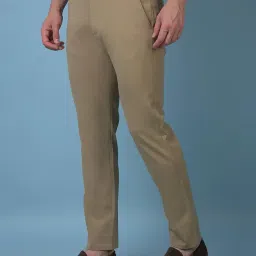 crimsoune club Men's Beige Trousers image 1