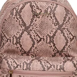 caprese Cosmos Fashion Backpack for Women (Medium, Blush) image 2