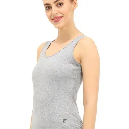 envie Women's Cotton Stylish Sports Tank Top Girls U-Neck Causal Cami/Yoga, Exercise, Workout Slip/Ladies Sports Camisole image 2