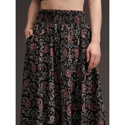 nexsus apparels Women Flared Viscose Rayon Trousers image 5