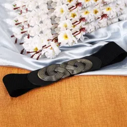 youbella Jewellery Celebrity Inspired Adjustable Metal Plate Type Golden Kamarband Waist Belt for Women/Girls (Style 3) image 3