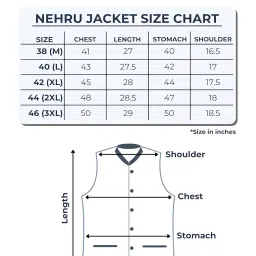 authentics Classic Handcrafted Khaadi-Rich Textured Nehru Jacket, Regular Fit | Casual Ethnic Wear | Perfect For Any Occasion | Premium Satin Lining | 120 Gsm Fusing On Front & Back image 5