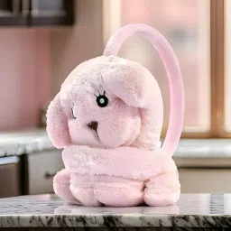 sivige 3D Warm Fluffy Earmuffs/Winter Friendly/Soft Earmuffs for Women and Kids image 1