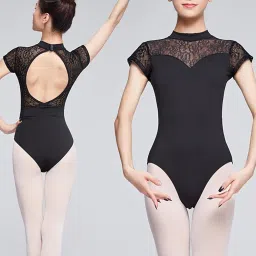 MYADDICTION Women Ballet Leotards Casual Comfortable Versatile Fashionable Soft Backless XL Light Gray image 3