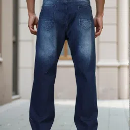 london hills Men's Relaxed Fit Mid Rise Jeans image 1