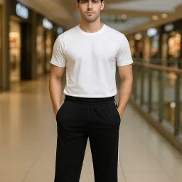 charlie Cotton 3/4th Pants for Men with Deep Side Zipped Pocket | Capri Pants for Men Summer Casual Long Shorts | Gym, Travel, Nightwear, Sportswear & Outdoor Capris image 3