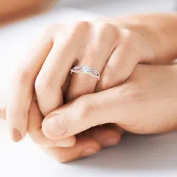 avsar 14k (585) Rose Gold Ring for Women image 1