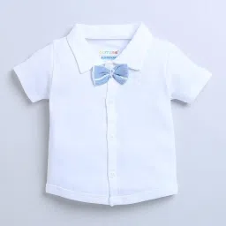 bumzee Boy's Cotton Solid Clothing Set image 1