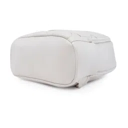 caprese Merlin Fashion Backpack for Women (Medium, Beige) image 4