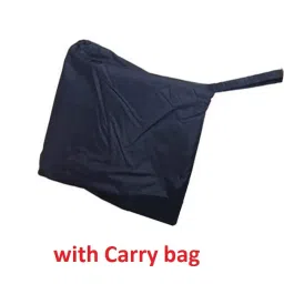 auto dean Premium Rain Coat for Men 2 pcs Suit, Water Resistant Polyester Fabric Waterproof Bike Raincoat with Hood - Dark Blue (Size 28 to 34 inch waist) image 2