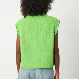 velvet by graham & spencer Women's Sage Cotton Tape Vest image 2