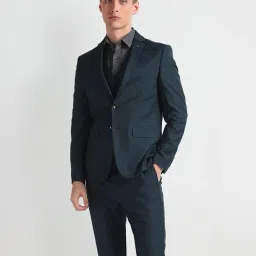 arrow Men's Polyester Blend Single Breasted Business Suit Pants Set image 1