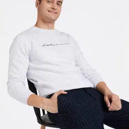 qube by fort collins Men's Cotton Crew Neck Sweatshirt image 2