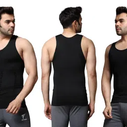 ff Tummy Tucker Vest Abs Abdomen Slimming Body Shaper Men Shapewear image 4