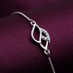 zalkari Silver Minimalist Minimalist Bracelet image 3