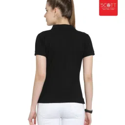 scott international Regular Fit Women's 100% Pure Organic Cotton Polo T-Shirt image 1