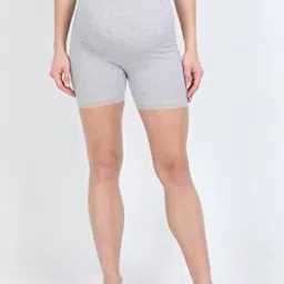 the mom store Maternity Panties, Boyshorts Panties for Women - High Rise Maternity Wear, Full Rear Coverage Cotton Maternity Panty - Ideal for Pregnancy image 3