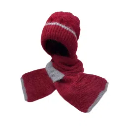 merishopp Womens Hooded Scarf Versatile Hat Scarf Set for Walking Hiking Autumn Winter|Clothing, Shoes & Accessories|Womens Accessories|Hats image 4