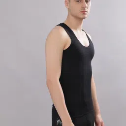dollar bigboss Men's Solid Regular Fit Vest image 1