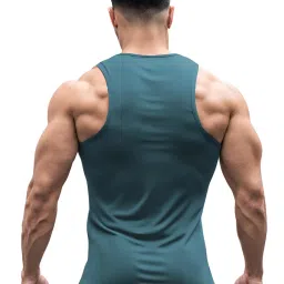 3colors 3Colours RGB Men's Active Wear Sleeveless Tank top, Gym Vest, Leisure wear Regular FIT-Relax image 1