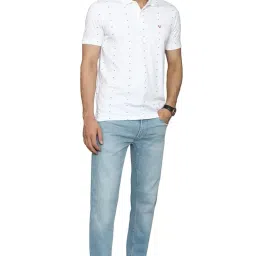 allen solly Men's 100% Cotton Regular Fit T-Shirt image 4