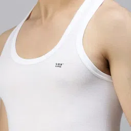 lux cozi Men's Solid Vest (Pack of 2) image 5